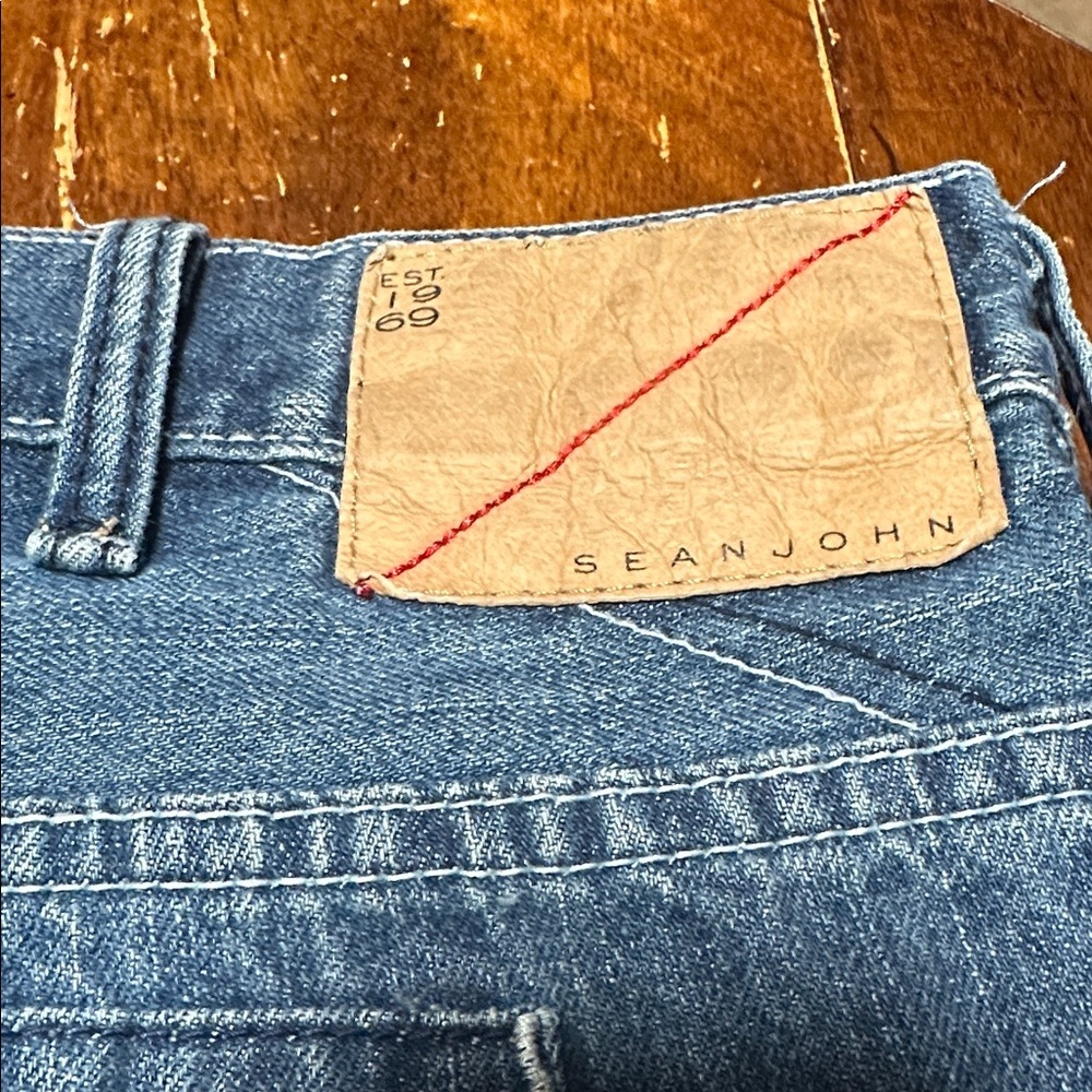 Y2K Jorts Blue Jean Shorts - Picture 4 of 5